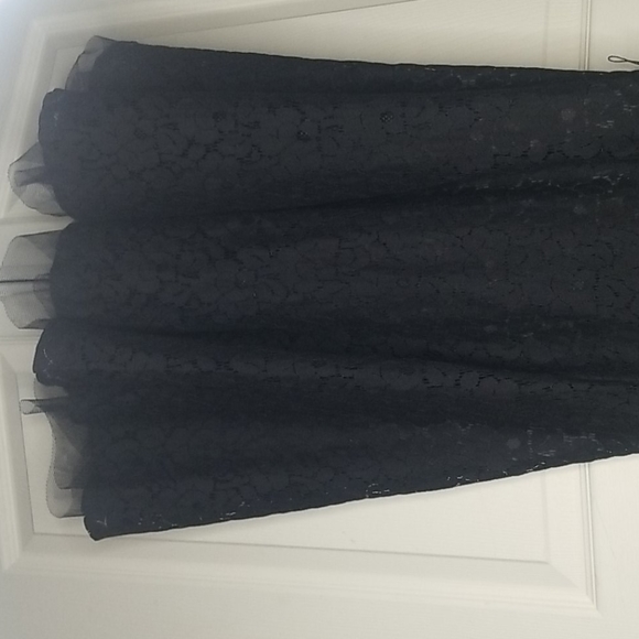 H&M Black Lace Dress with Straps (are removable) - Picture 4 of 4